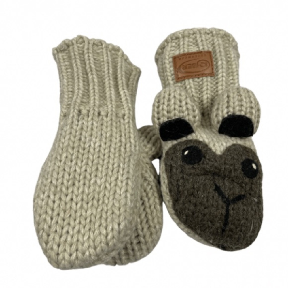 Mitaine en laine d’alpaga de marque kyber pour enfants environ 4 ans +